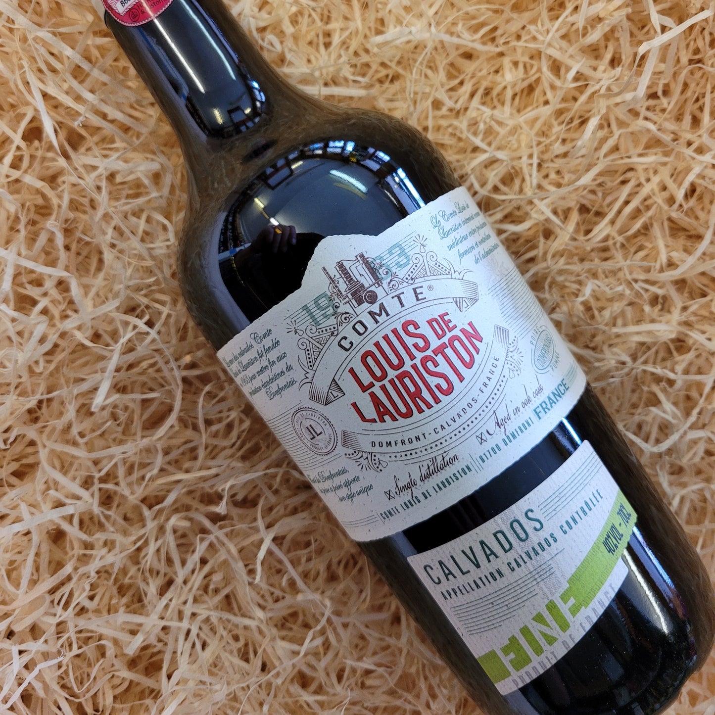 Louis de Lauriston Fine Calvados, France (40% Vol)