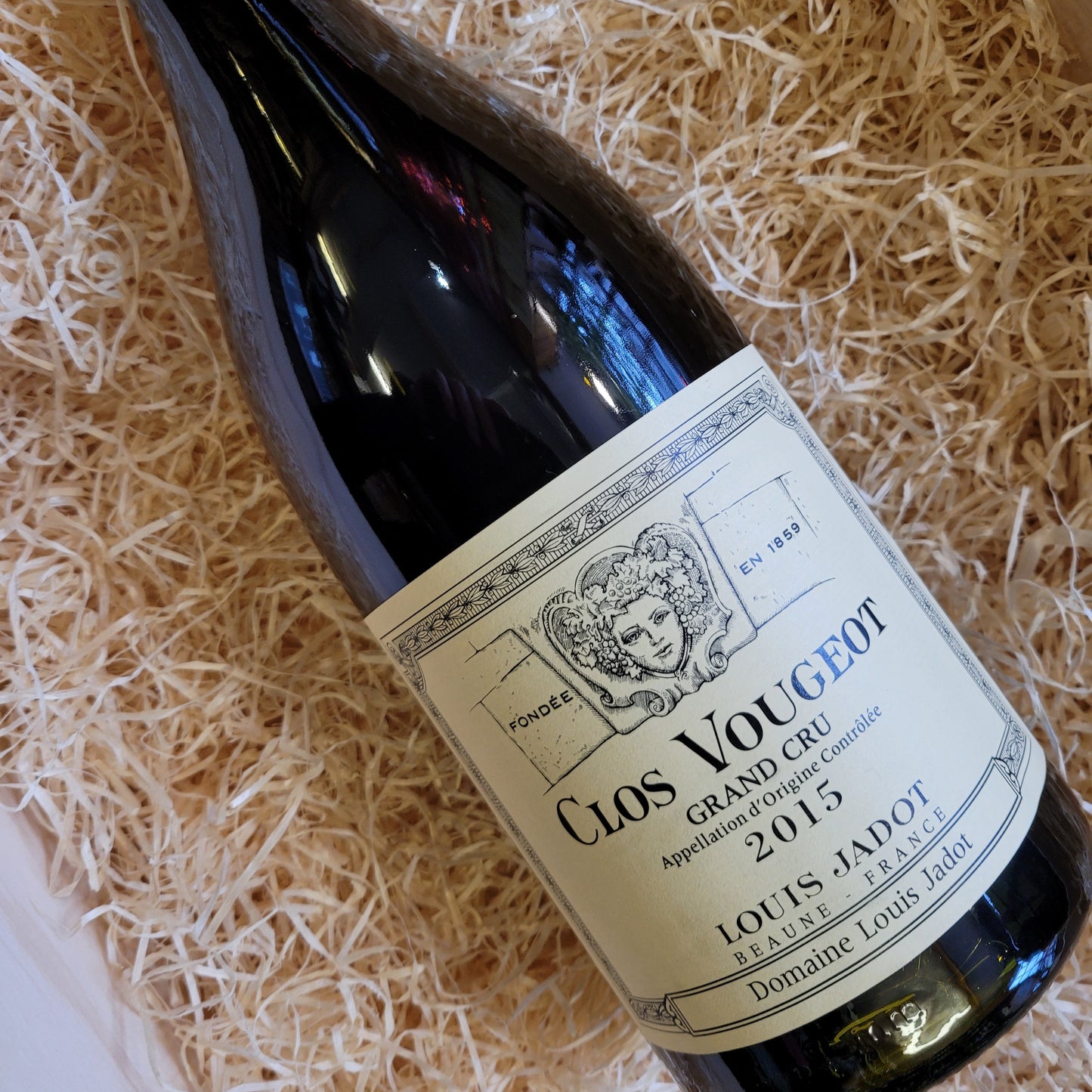 Clos Vougeot Grand Cru, Domaine Louis Jadot, Burgundy, France 2015 (13.5% Vol) Magnum (1500ml)