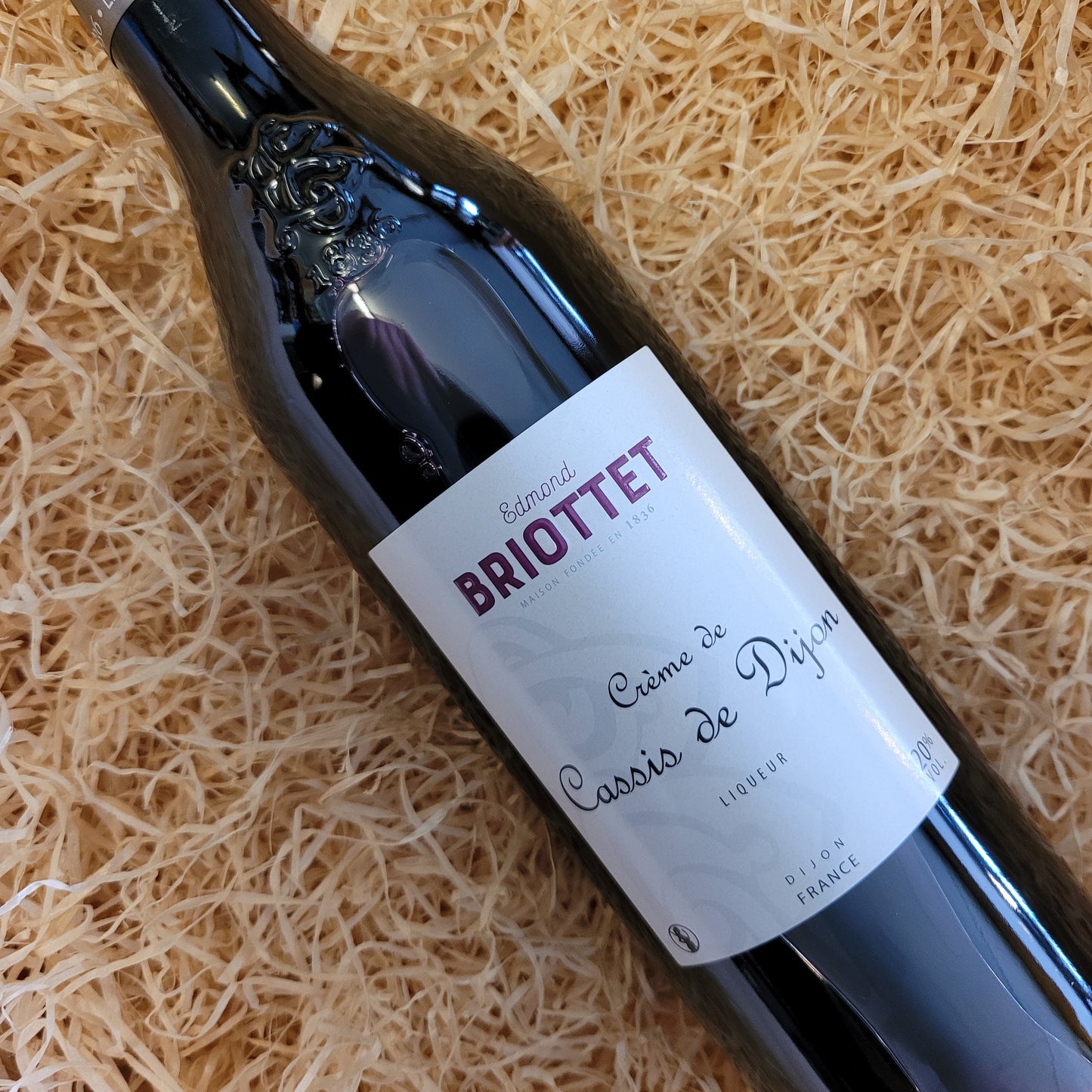 Crème de Cassis de Dijon, Edmond Briottet, France (20% Vol)(70cl)