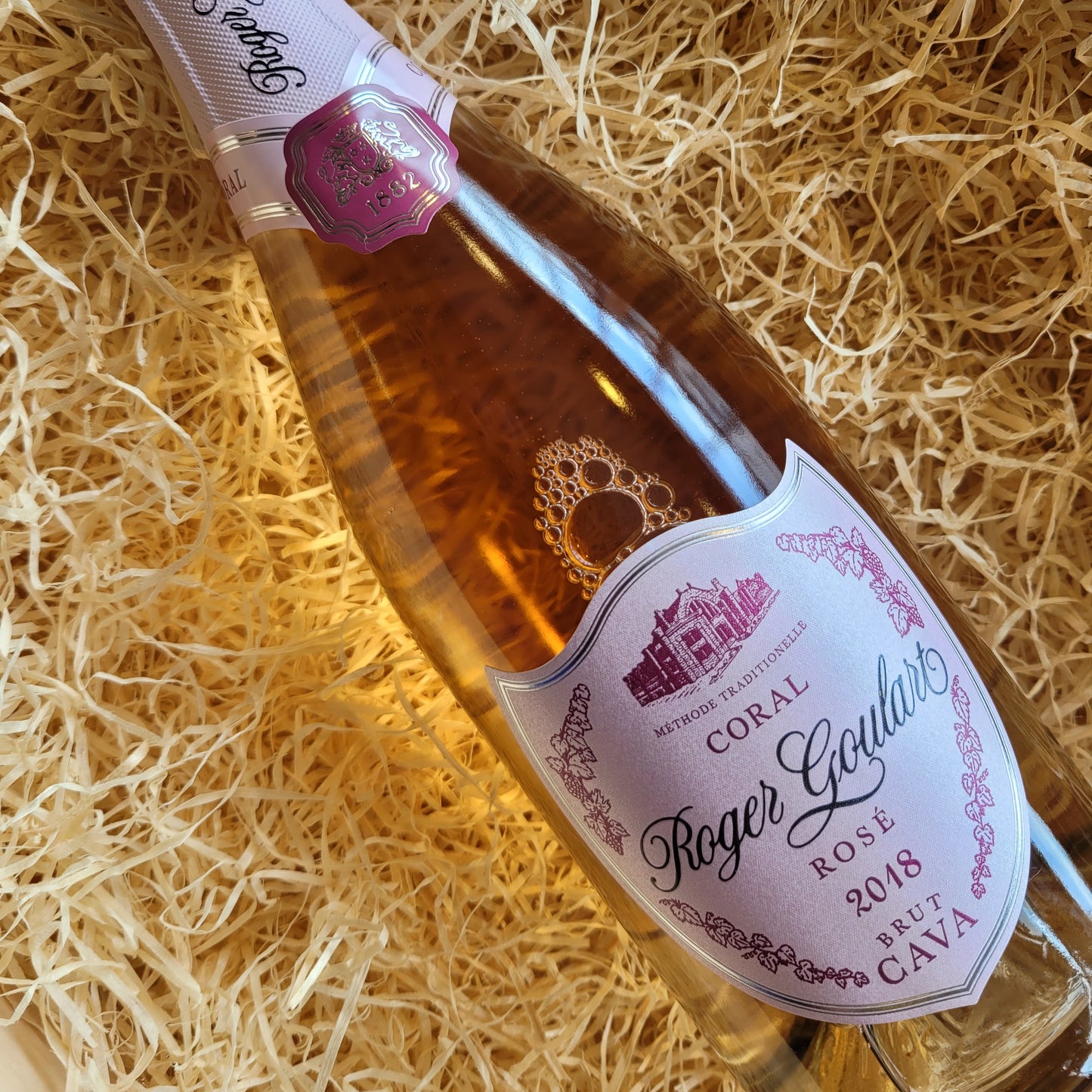 Roger Goulart Brut Coral Rosé, CVNE, Catalonia, Spain 2018 (12% Vol)