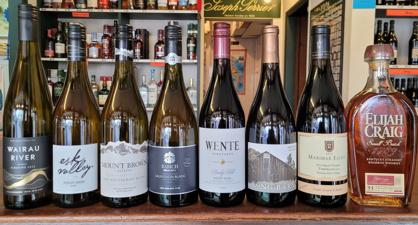 Thursday 29th May 2025 Tutored Tasting - New Zealand and USA