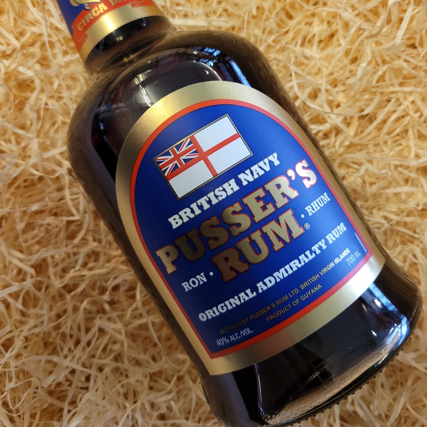 Pusser's 'Blue Label' Rum, Guyana (40% Vol)(70cl)