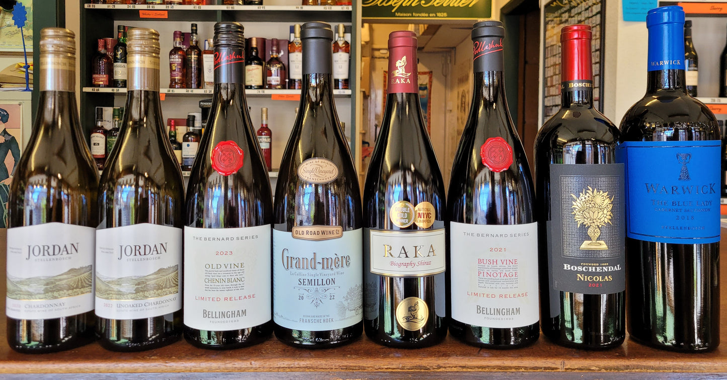 Thursday 24th April 2025 Tutored Tasting - Mid to High-End South Africa