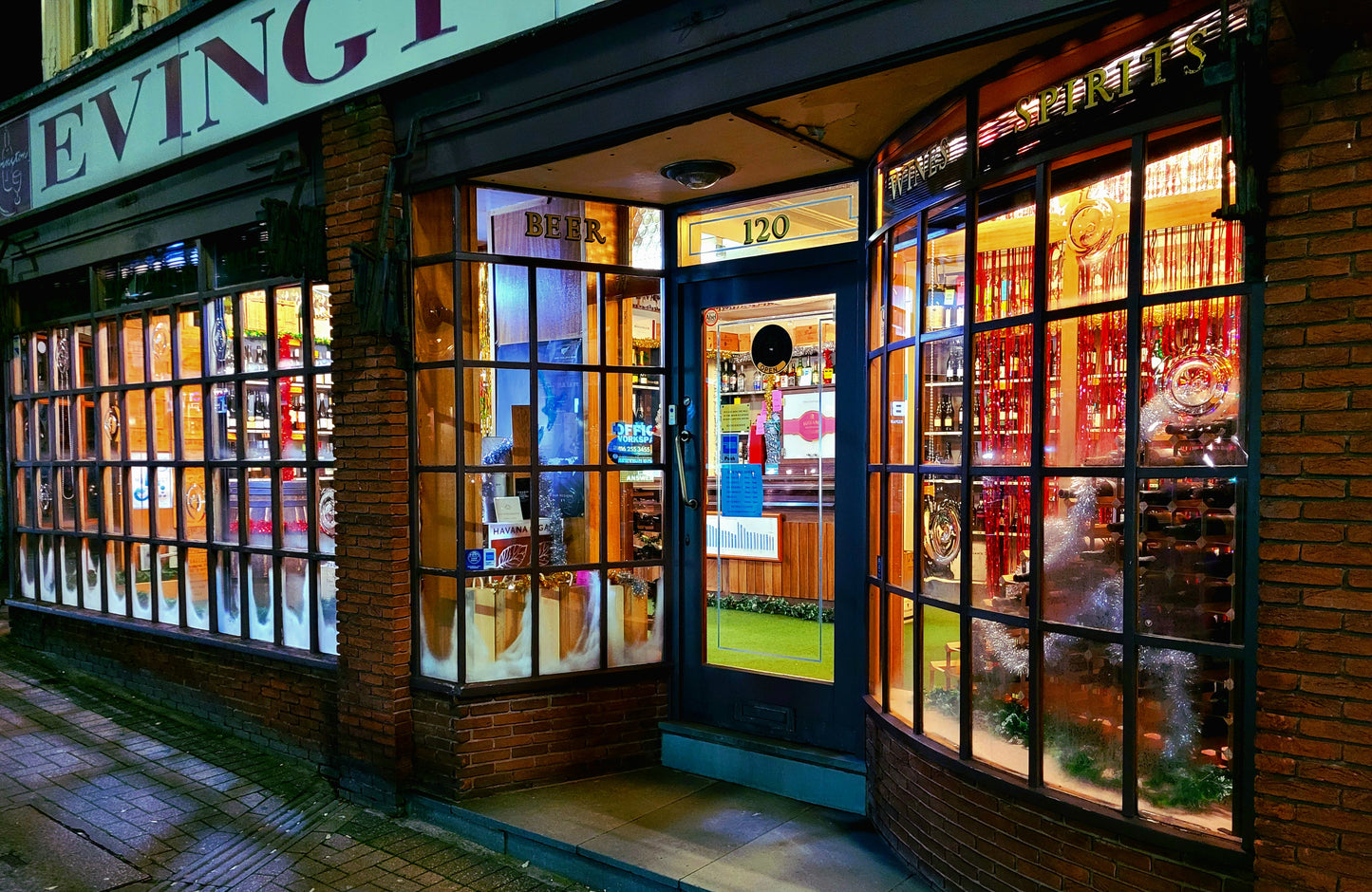 Evington's Christmas Tasting Thursday 14th December 7pm