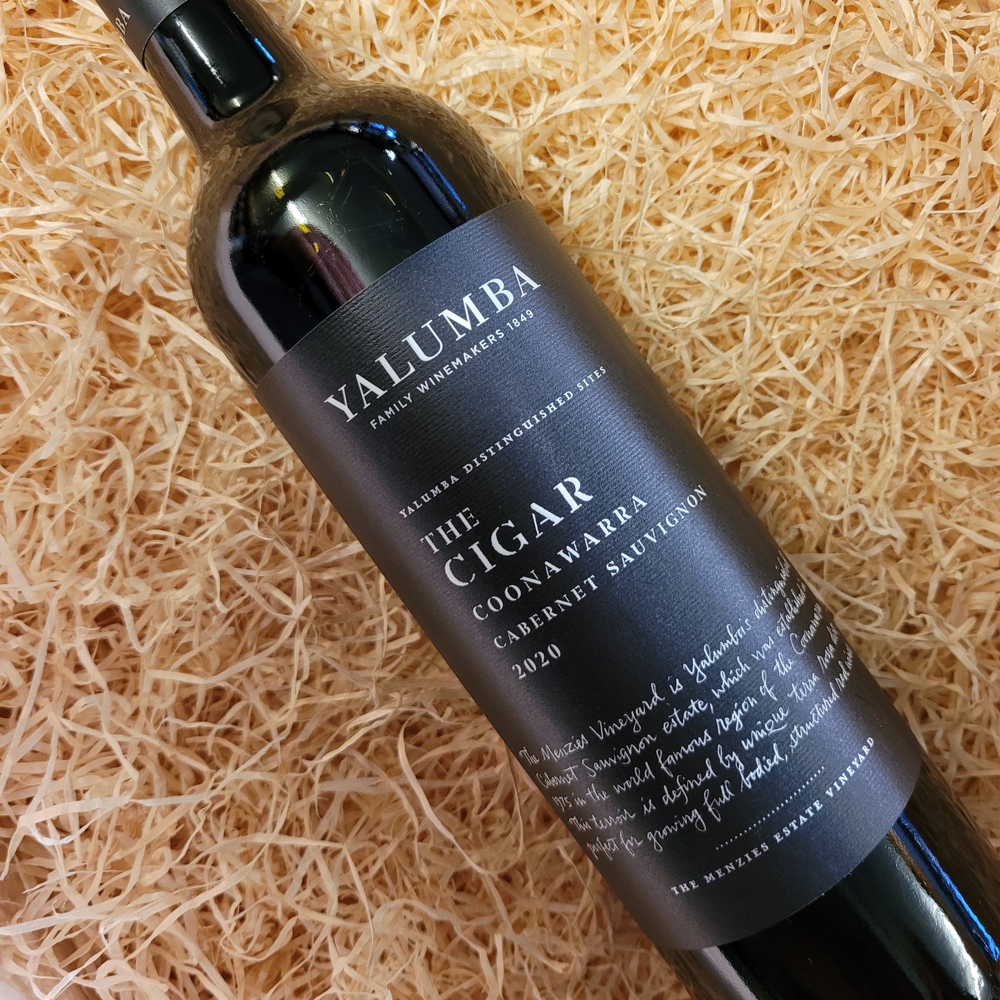 Yalumba 'The Cigar' Cabernet Sauvignon, Coonawarra, Australia 2020, 2021 (14% Vol)