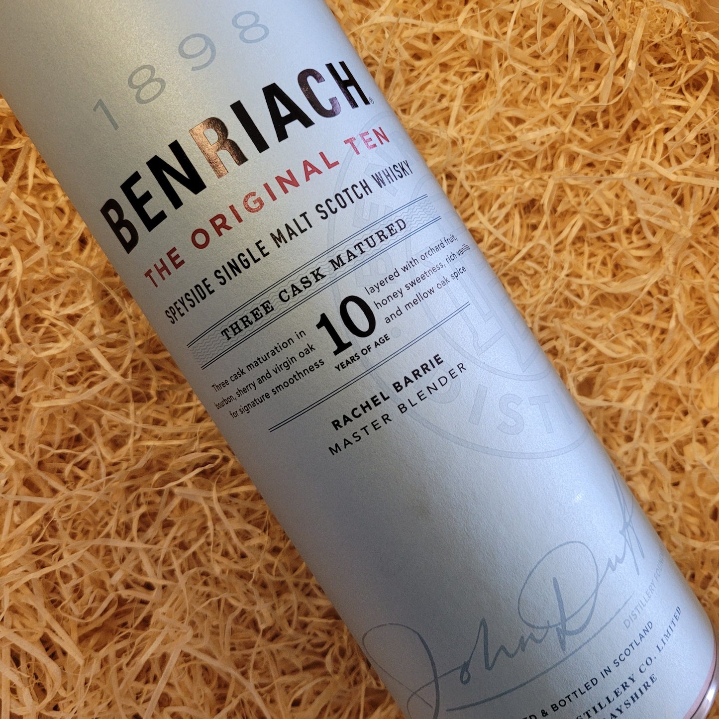 Benriach The Original Ten 10 Year Old Whisky, Speyside, Scotland (43% Vol)(70cl)(Gift Box)