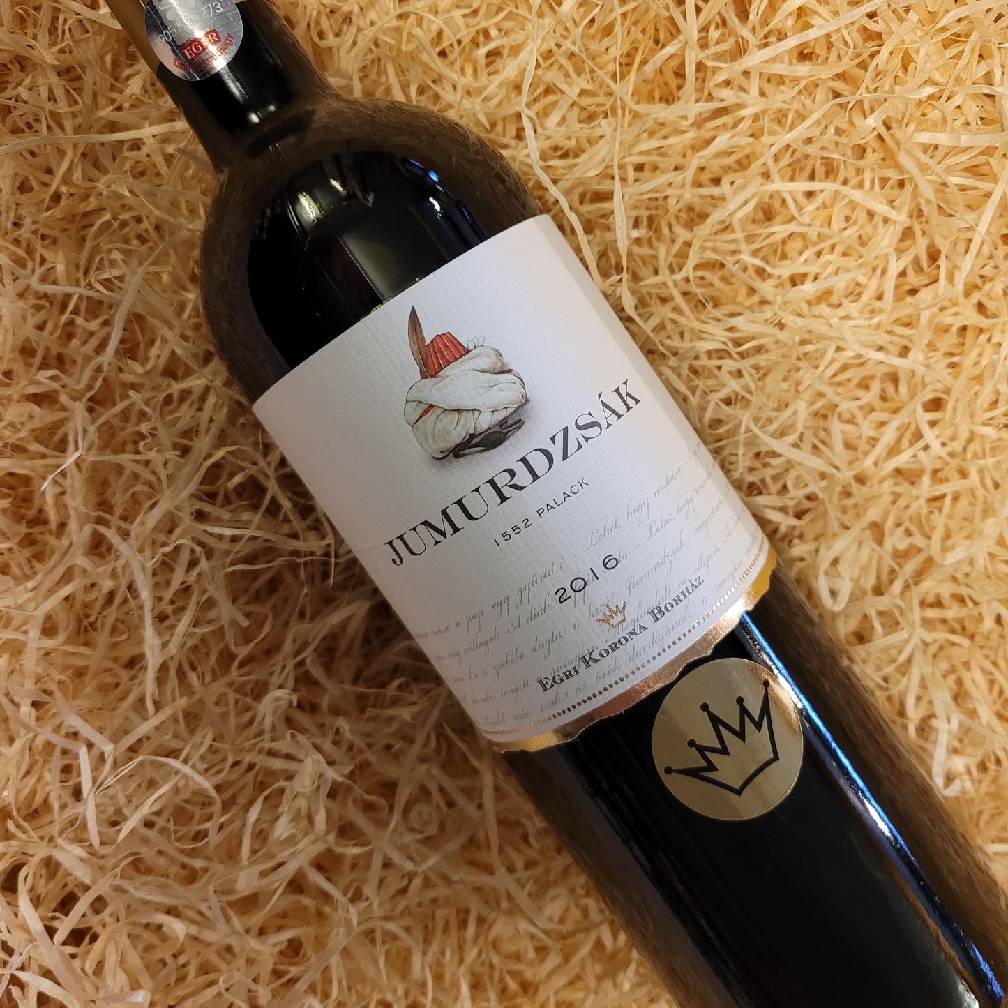 Jumurdzsak Syrah, Egri Korona Borhaz, Eger, Hungary 2016 (13.5% Vol)