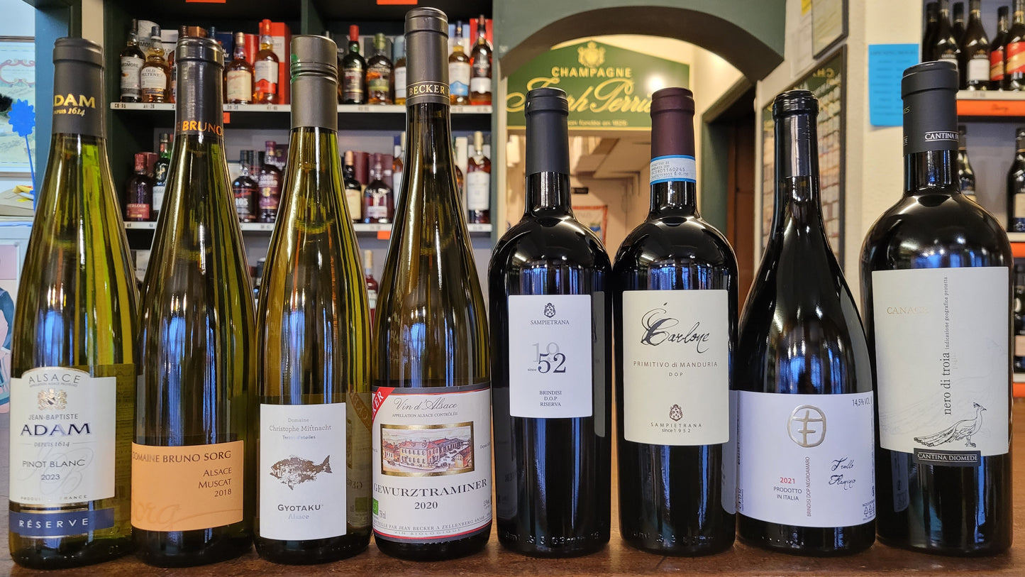 Thursday 20th February 2025 Tutored Tasting - Alsace and Puglia
