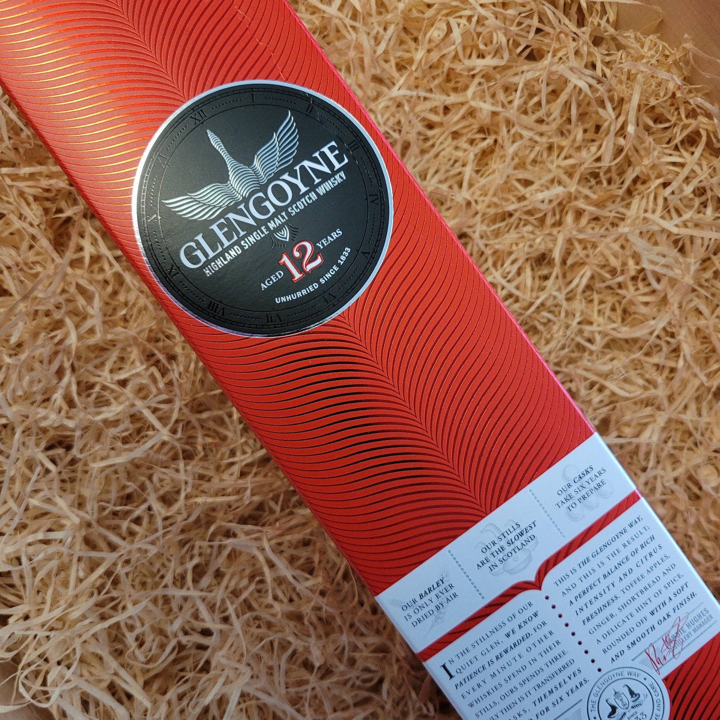 Glengoyne 12 Year Old, Highland, Scotland (43% Vol) (70cl) (Gift Box)