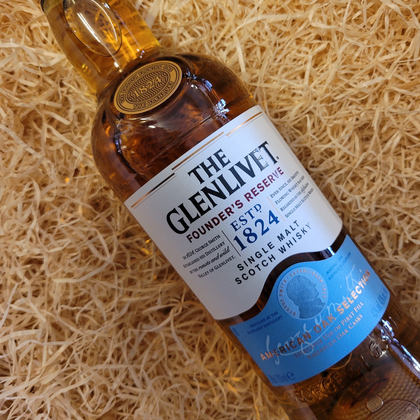 The Glenlivet Founder's Reserve American Oak Selection, Speyside, Scotland (40% Vol)(70cl)(Gift Box)