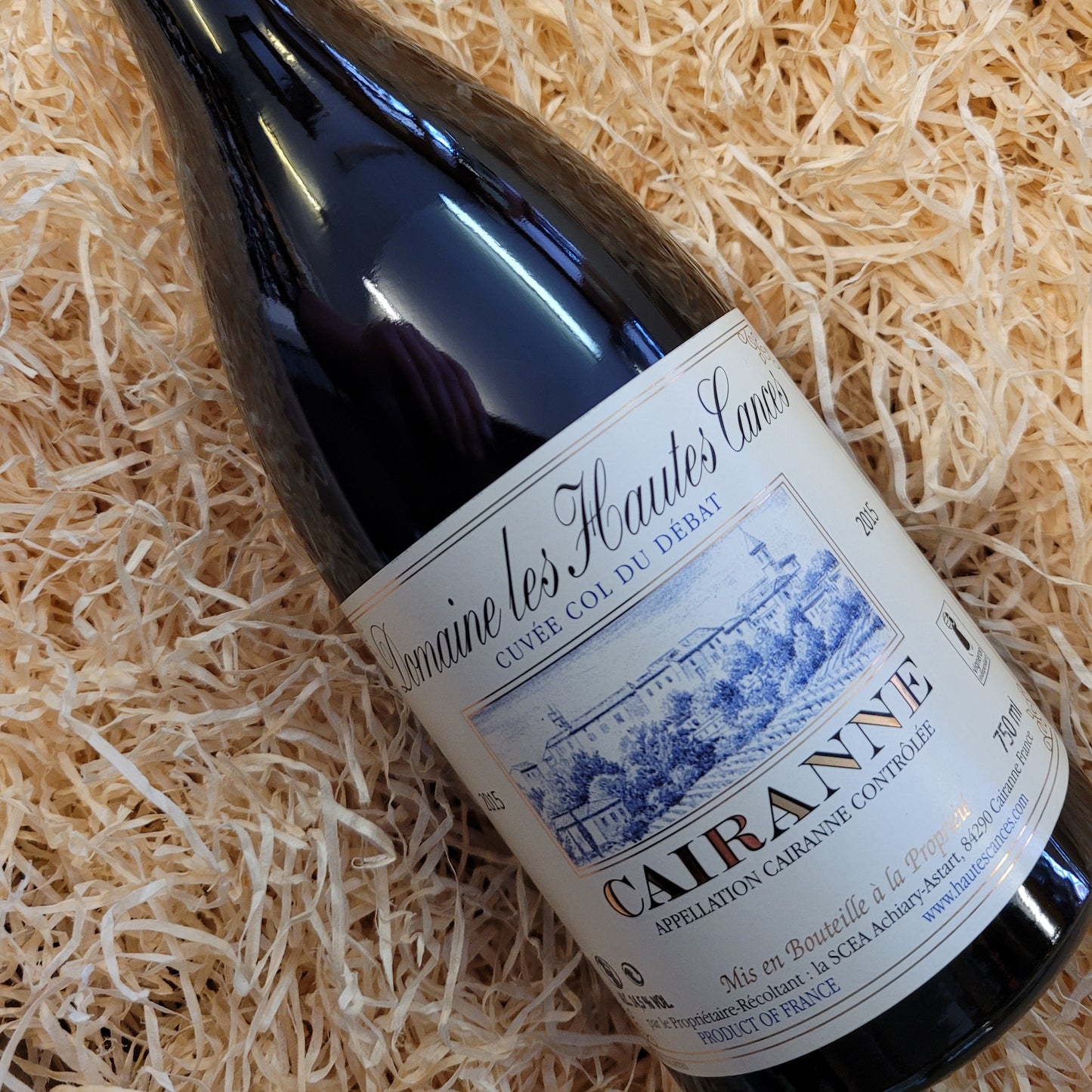 Cairanne Col du Debat, Les Hautes Cances, Rhône Valley, France 2019 (14.5% Vol)