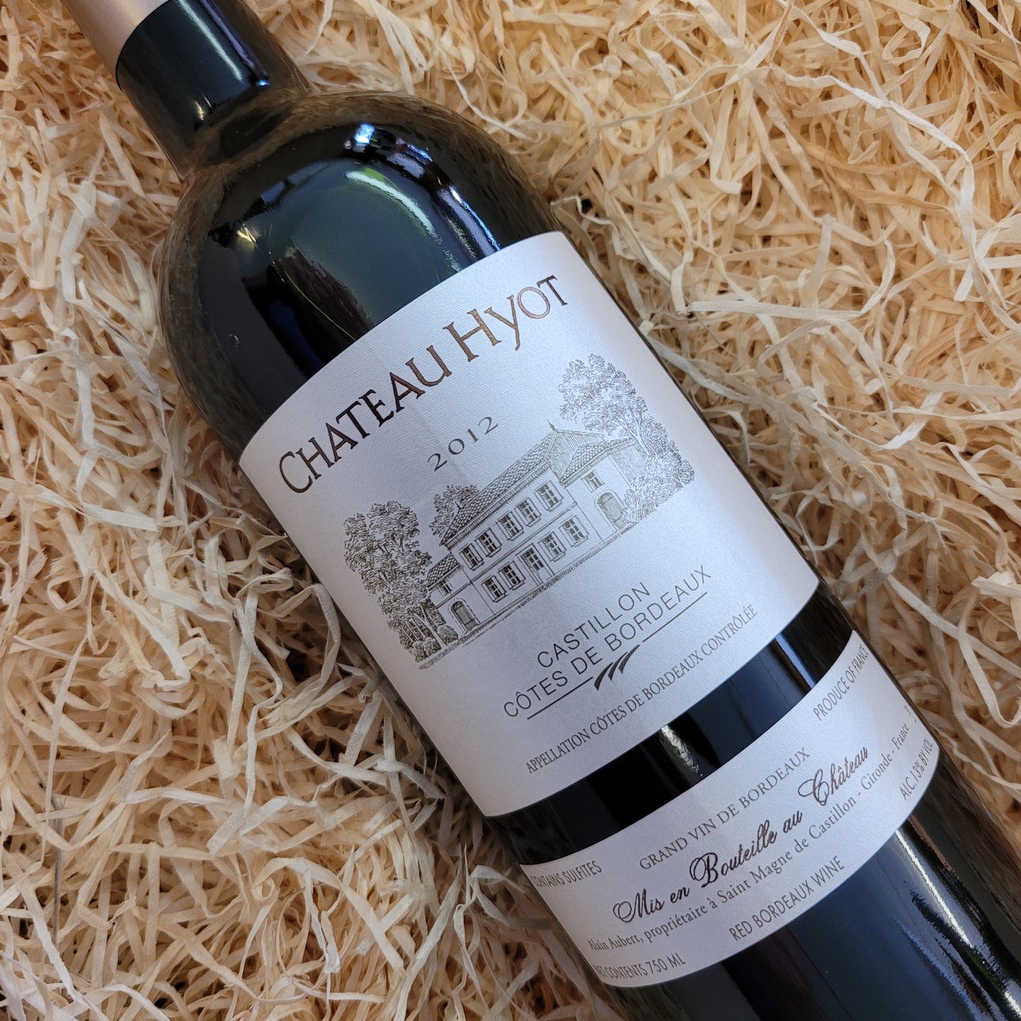 Chateau Hyot, Castillon, Cotes de Bordeaux, France 2012 (13.5% Vol)