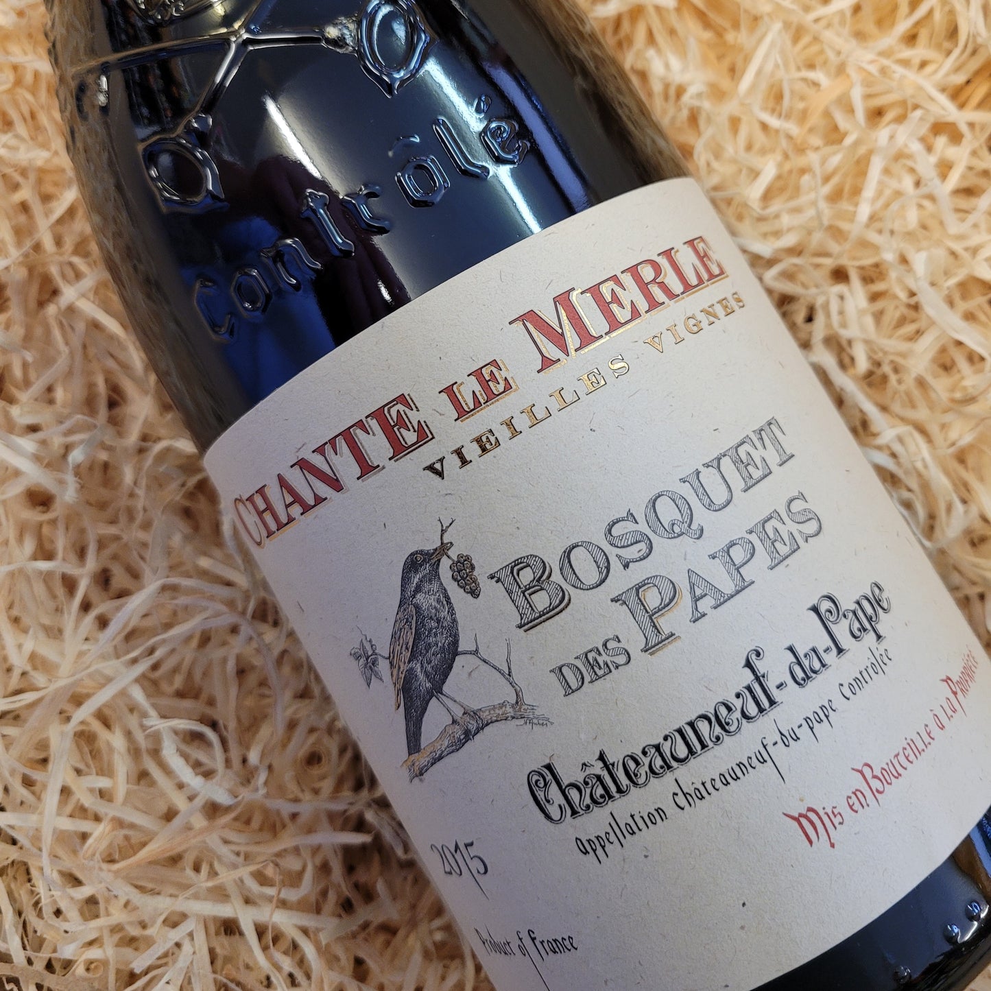 Bosquet des Papes Chante le Merle VV, Châteauneuf du Pape (Magnum) 2015 (15.5% Vol) (1500ml)