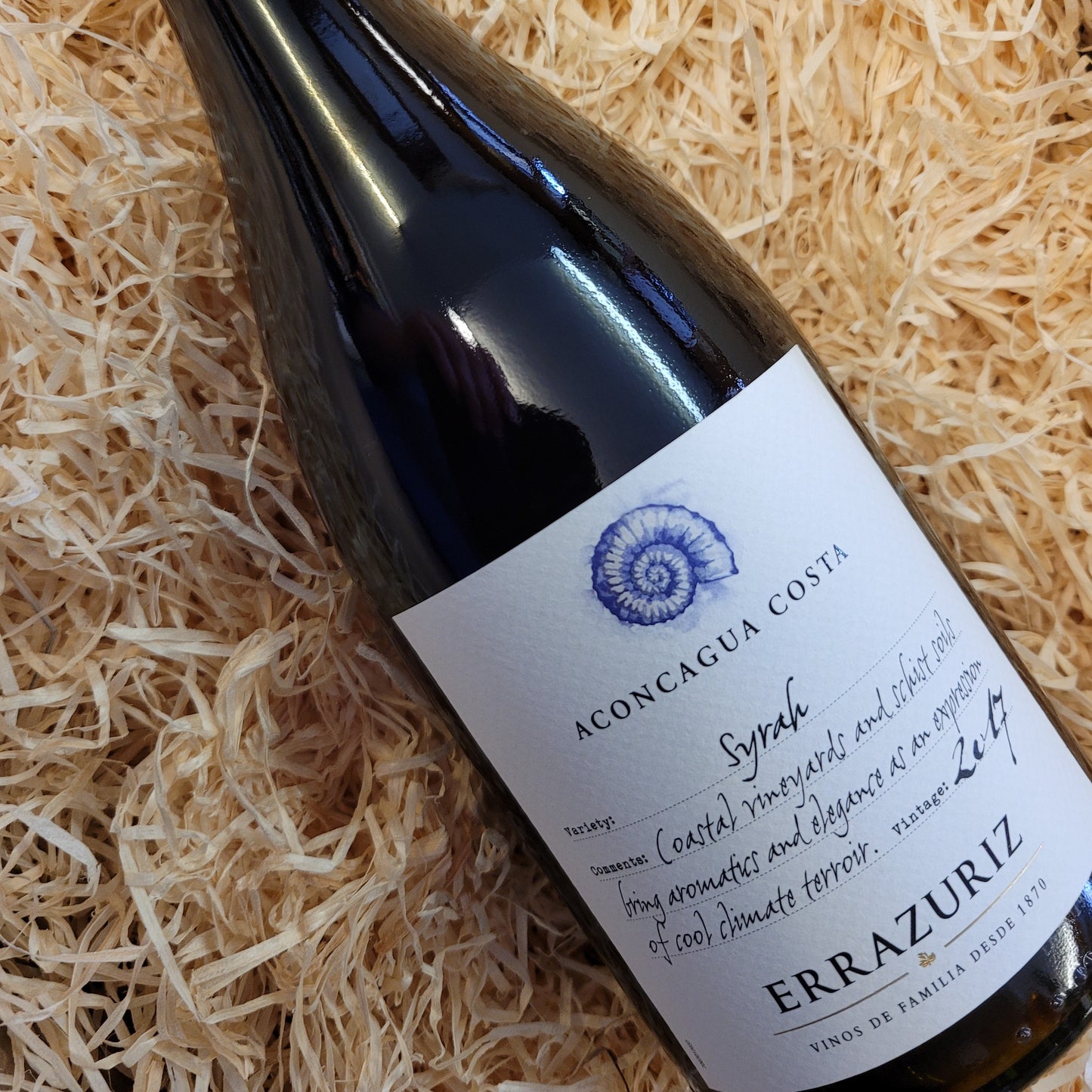 Aconcagua Costa Syrah, Errazuriz, Aconcagua Valley, Chile 2018, 2021 (13.5% Vol)