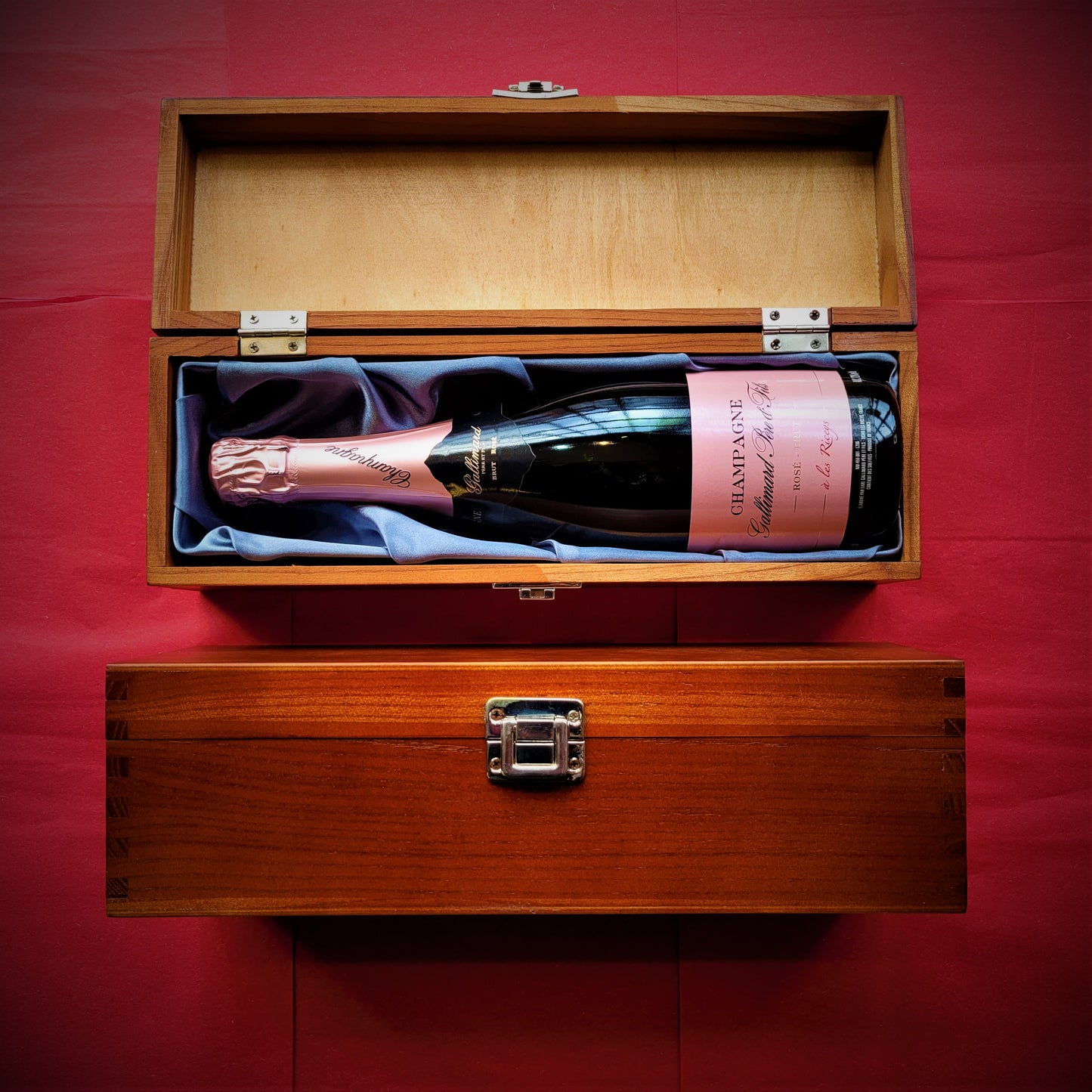 Gallimard Pere et Fils Rosé Champagne in Deluxe Valentine's Gift Box