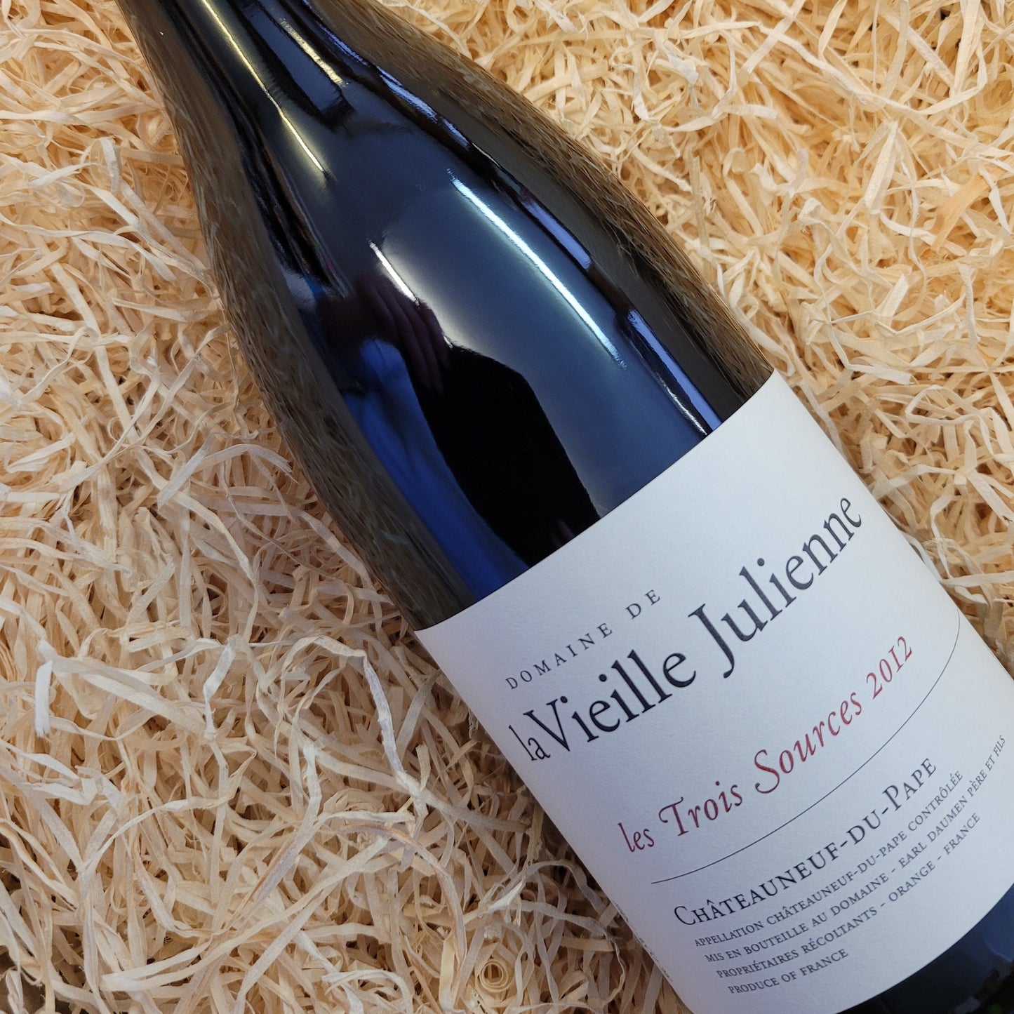 Châteauneuf du Pape, Domaine de la Vieille Julienne les Trois Sources 2012 (15.5% Vol)