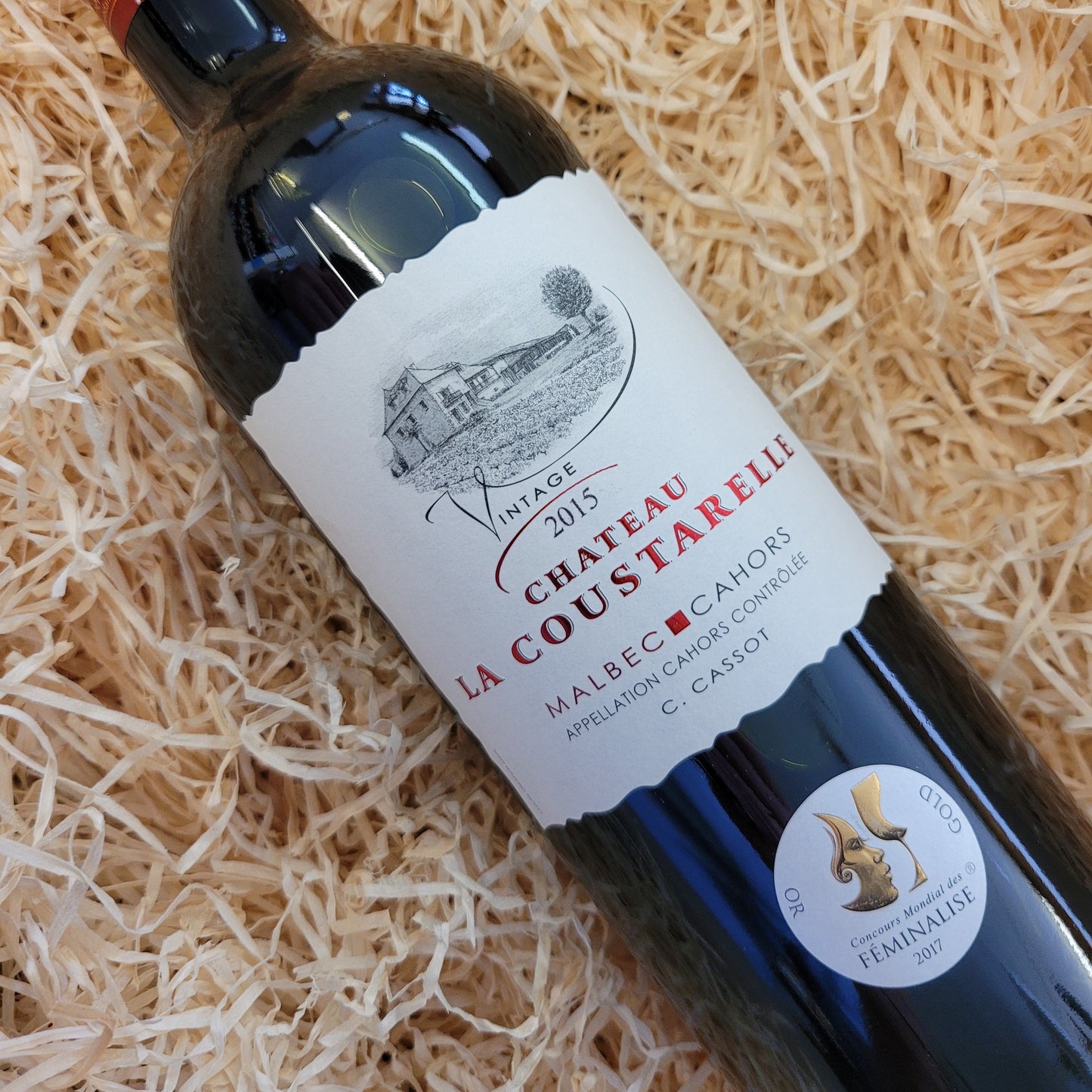 Chateau la Coustarelle, Cahors, France 2019 (14% Vol)