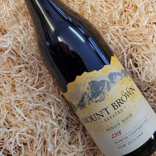 Mount Brown Pinot Noir, Waipara Valley, New Zealand 2018 (12% Vol)