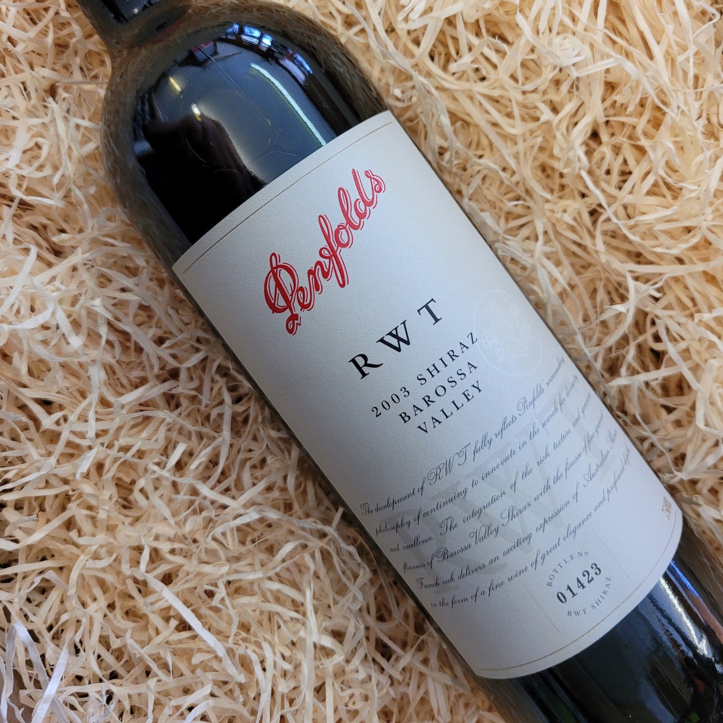 Penfolds RWT Shiraz, Barossa Valley, Australia 2003 (14.5% Vol)