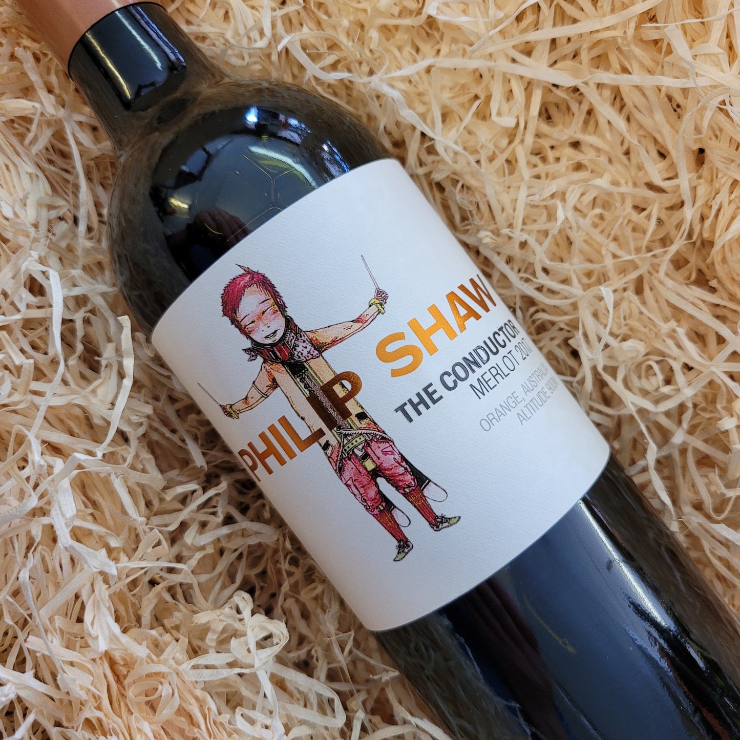 The Conductor Merlot, Phillip Shaw, Orange, Australia 2018 (14.2% Vol)