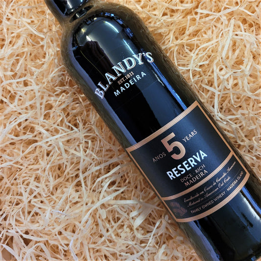 Blandy's 5 Year Old Reserva Rich, Madeira (50cl) (19% Vol)
