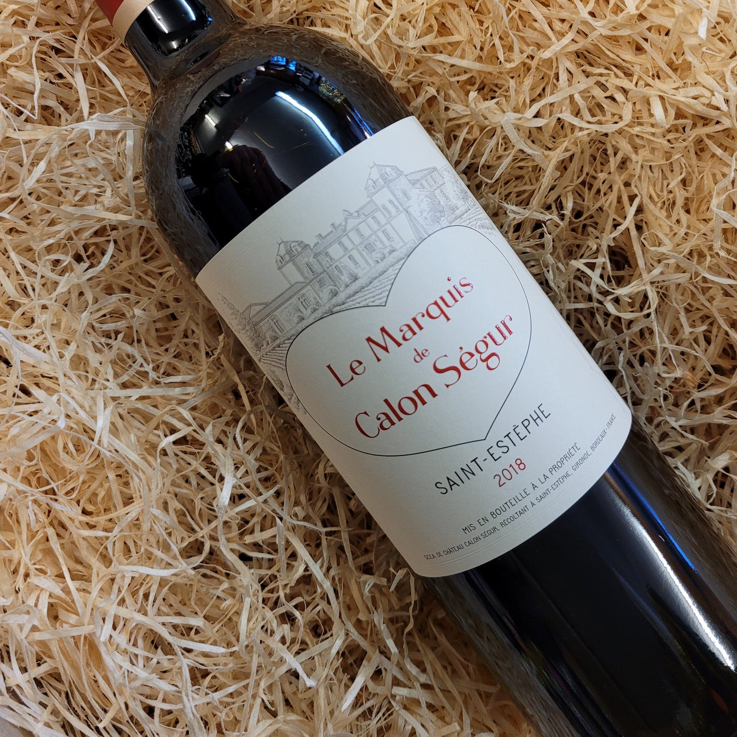 Le Marquis de Calon Segur, Saint-Estephe, Bordeaux, France 2018 (15% Vol)