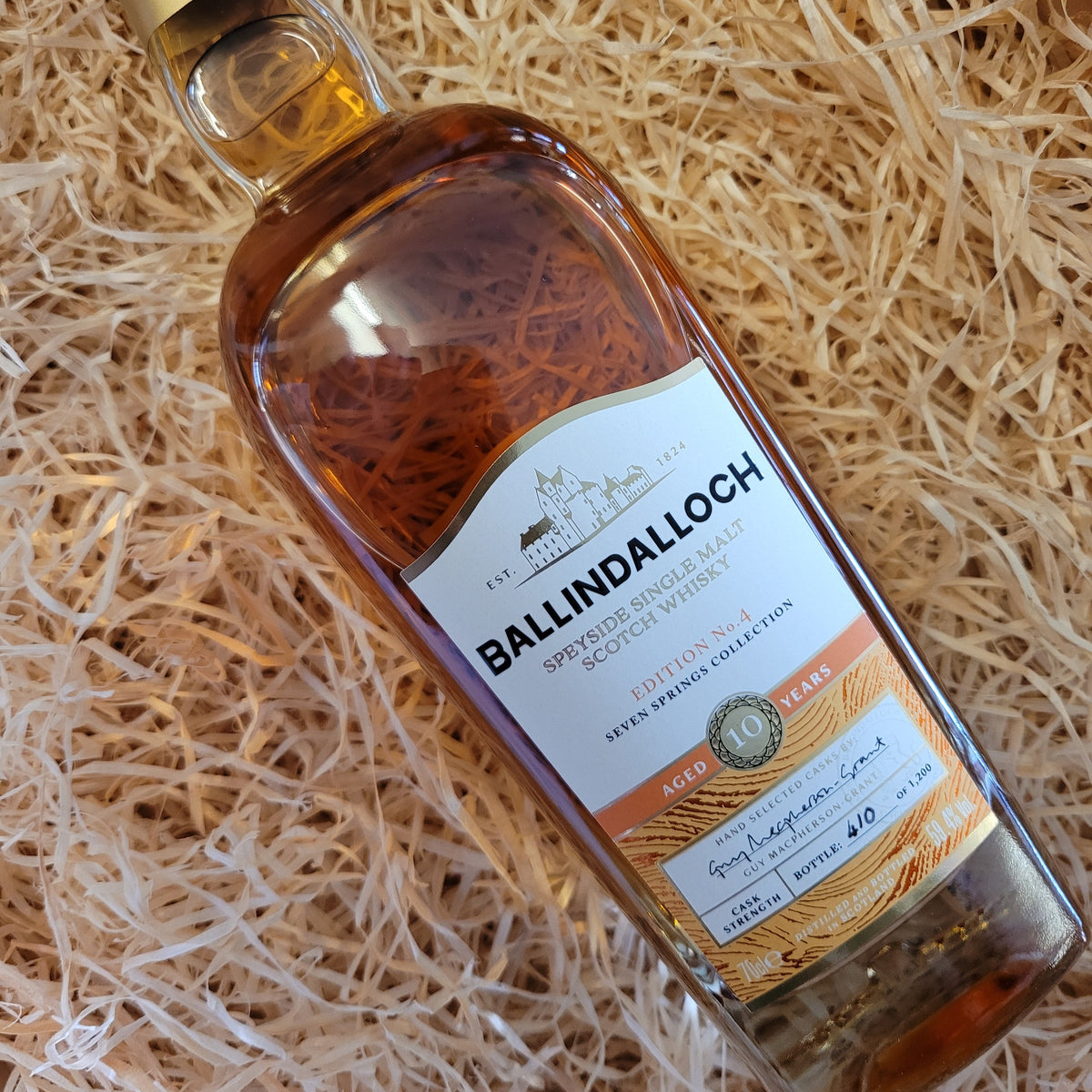 Ballindalloch Edition No.4 Seven Springs Collection, Speyside, Scotland (59.4% Vol)(Gift Box)