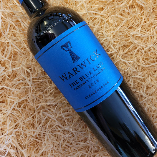 Warwick 'The Blue Lady' Cabernet Sauvignon, Stellenbosch, South Africa 2018 (14.5% Vol)