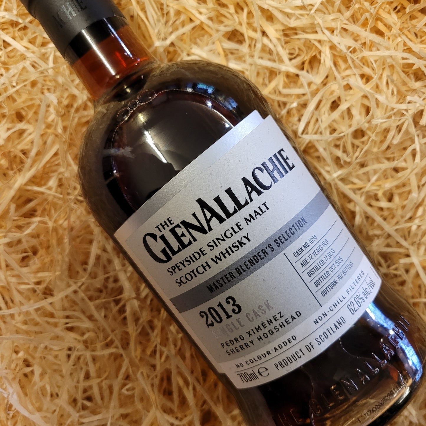 The GlenAllachie 12 Year Old 2013 (Cask 1094) - Pedro Ximenez Hogshead, Speyside, Scotland (62.6% Vol) (70Cl)