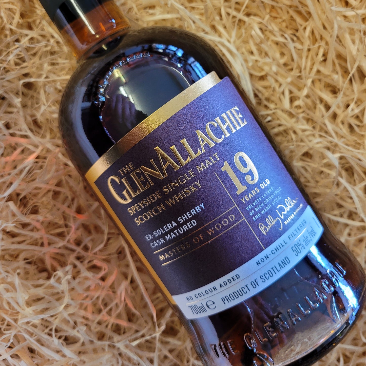 GlenAllachie 19 Year Old Ex Solera Matured, Speyside, Scotland (50% Vol) (70cl)