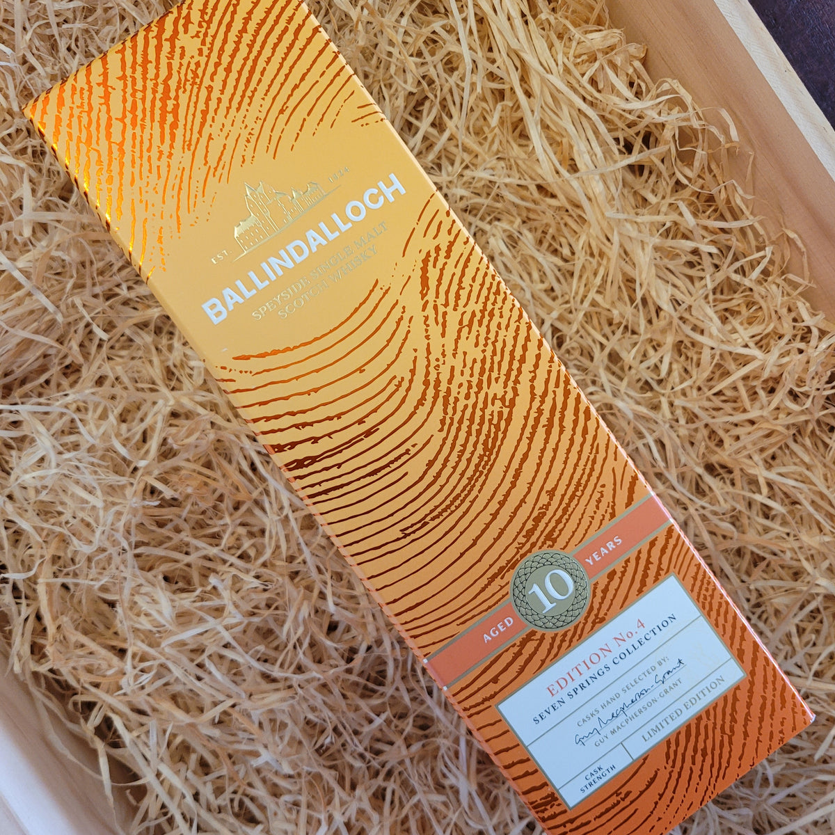 Ballindalloch Edition No.4 Seven Springs Collection, Speyside, Scotland (59.4% Vol)(Gift Box)
