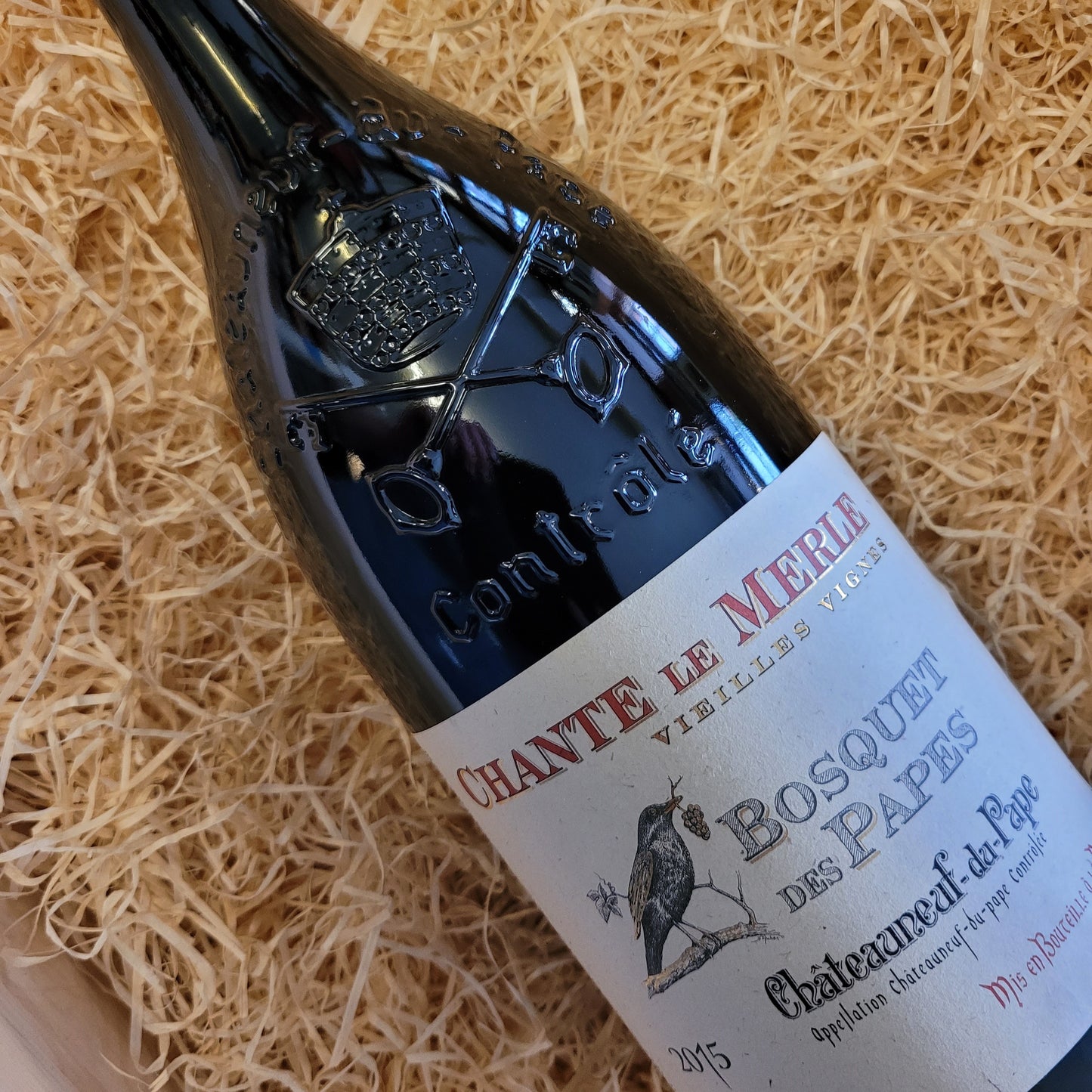 Bosquet des Papes Chante le Merle VV Châteauneuf du Pape, Rhône, France 2015 (15.5% Vol) Magnum (1500ml)