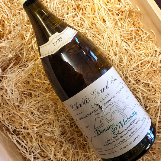 Domaine des Malandes Les Clos, Chablis Grand Cru, Burgundy, France 1995 (13% Vol) Magnum (1500ml)