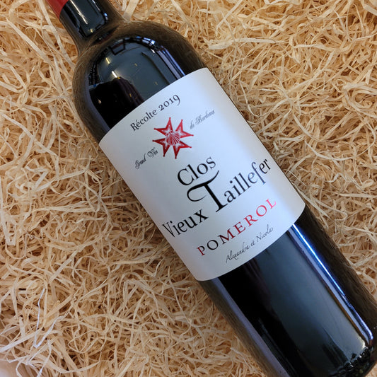 Clos Vieux Taillefer, Pomerol, Bordeaux, France 2019 (14% Vol)