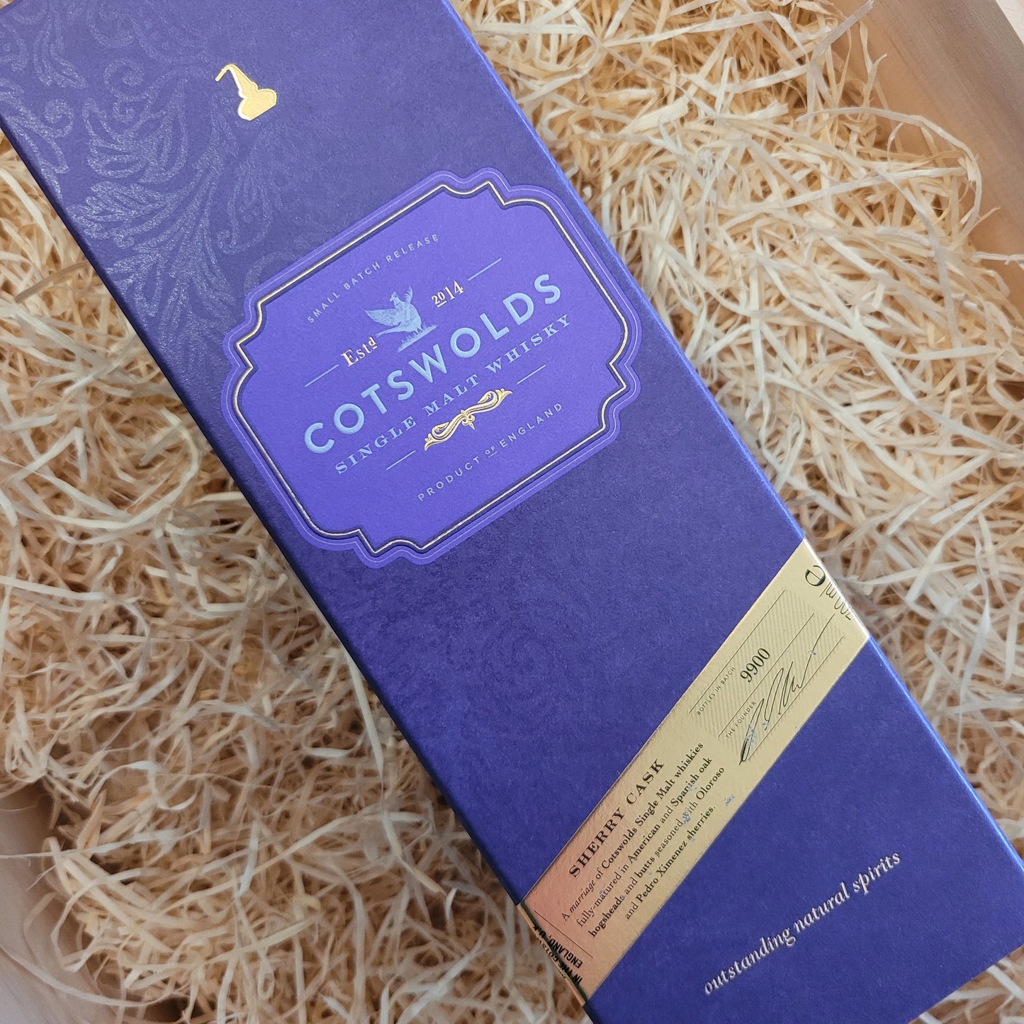 Cotswolds Sherry Cask Single Malt, Brecon Beacons, Wales (57.4% Vol)