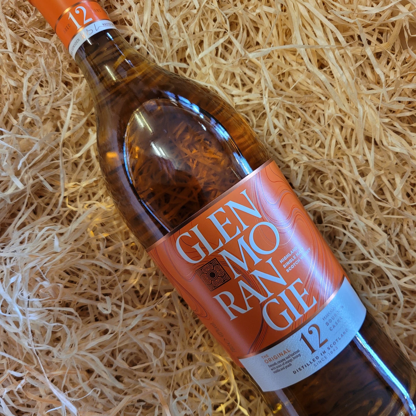 Glenmorangie Highland Single Malt 12 Year Old, Highland, Scotland (70cl)(40% Vol)(Gift Box)