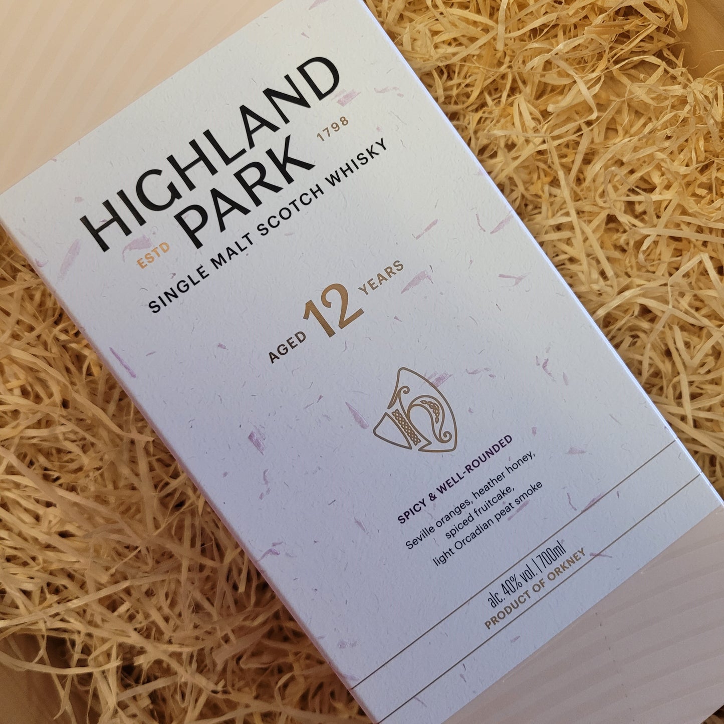 Highland Park 12 Year Old, Orkney, Scotland (40% Vol) (70cl) (Gift Box)