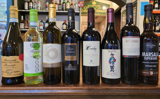 January Tutored Tasting 2024 - Italy