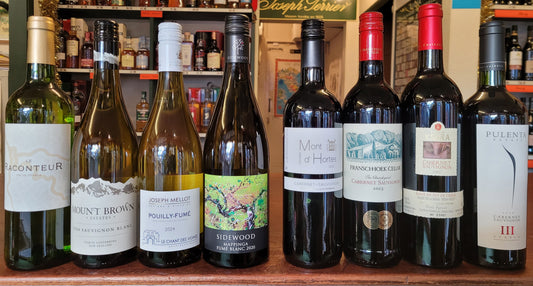 Thursday 22nd January 2026 Tutored Tasting - New World Vs Old World (Sauvignon Blancs and Cabernet Sauvignons)