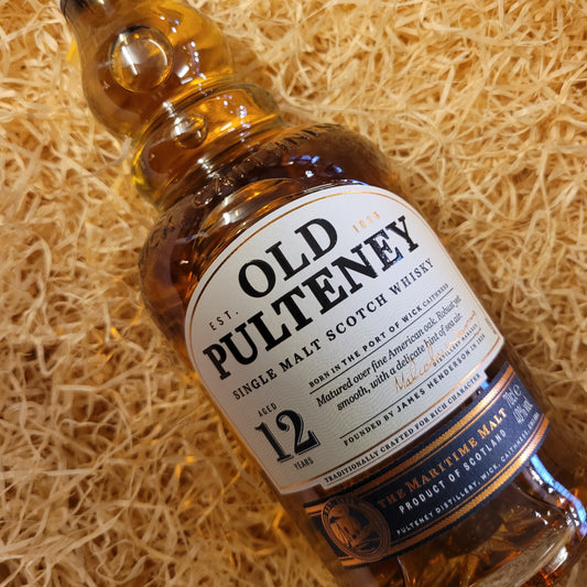 Old Pultney 12 Year Old, Highlands, Scotland (40% Vol) (70cl) (Gift Box)