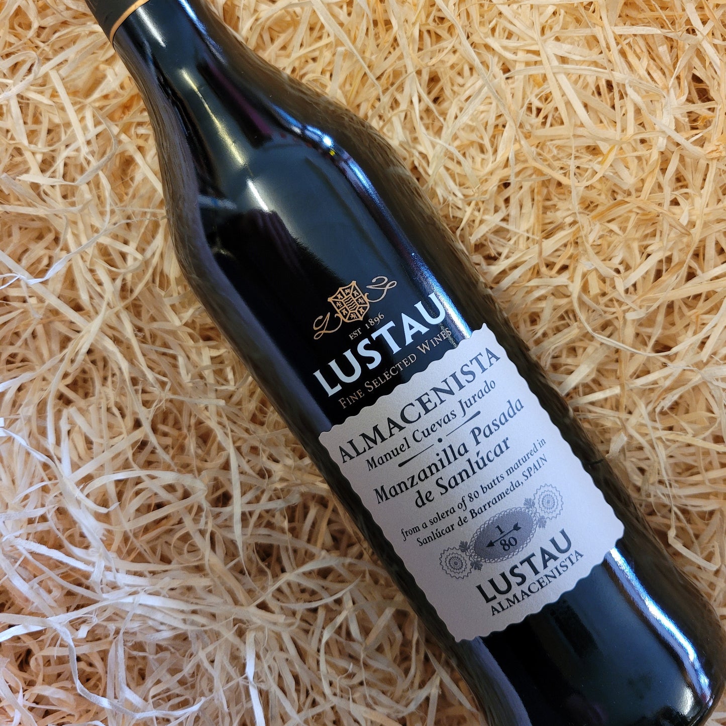 Lustau Manzanilla Pasada de Sanlúcar, Almacenista Manuel Cuevas Jurado, Lustau, Jerez, Spain (17% Vol) (50cl)