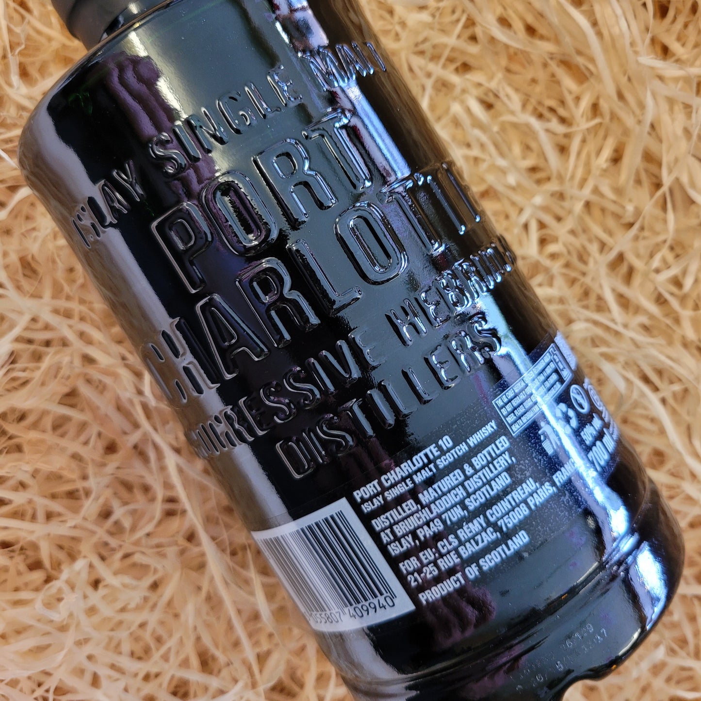 Bruichladdich Port Charlotte 10 Year Old Heavily Peated, Islay, Scotland (50% Vol)(70cl)