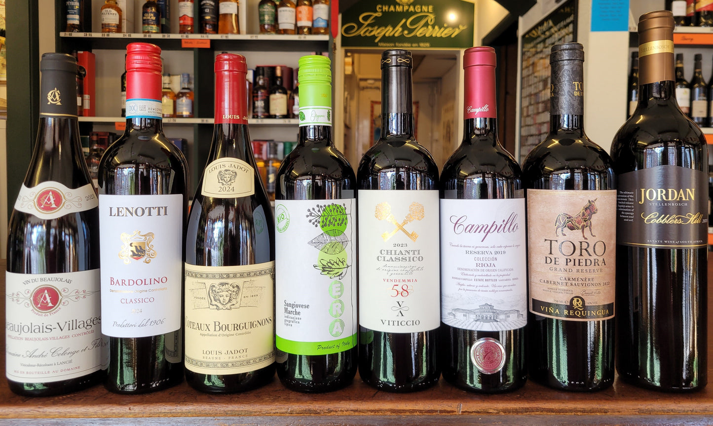 Thursday 27th August 2026 Tutored Tasting - Light to Full-Bodied