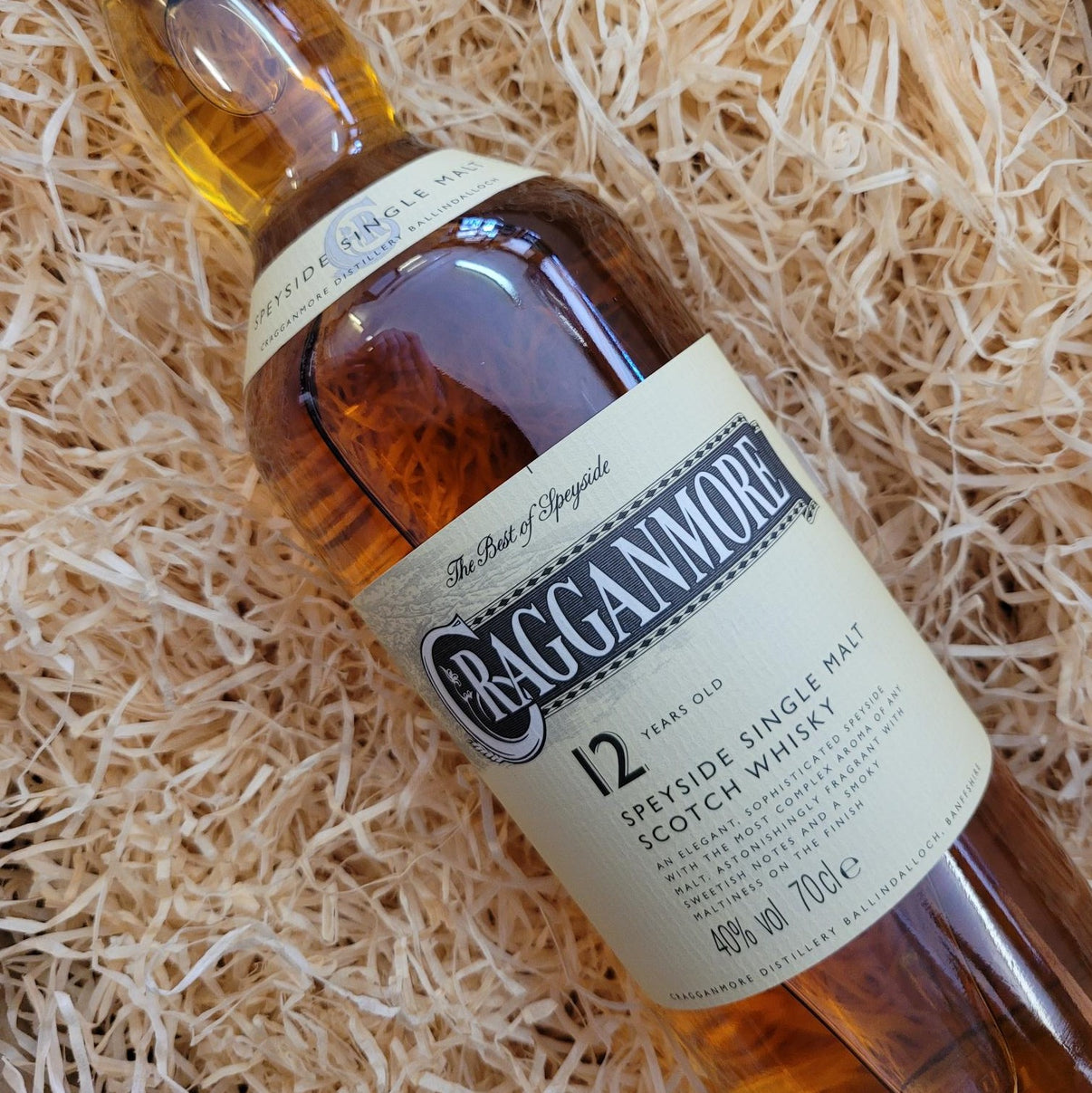 Cragganmore 12 year old, Speyside, Scotland (Gift Box)(70cl) Evington's Wine Merchants