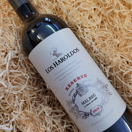 Los Haroldos Reserve Malbec, Mendoza, Argentina 2020/21 (14.5% Vol)