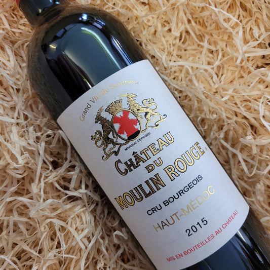 Château du Moulin Rouge, Cru Bourgeois, Haut-Médoc, Bordeaux, France 2015 (13% Vol)