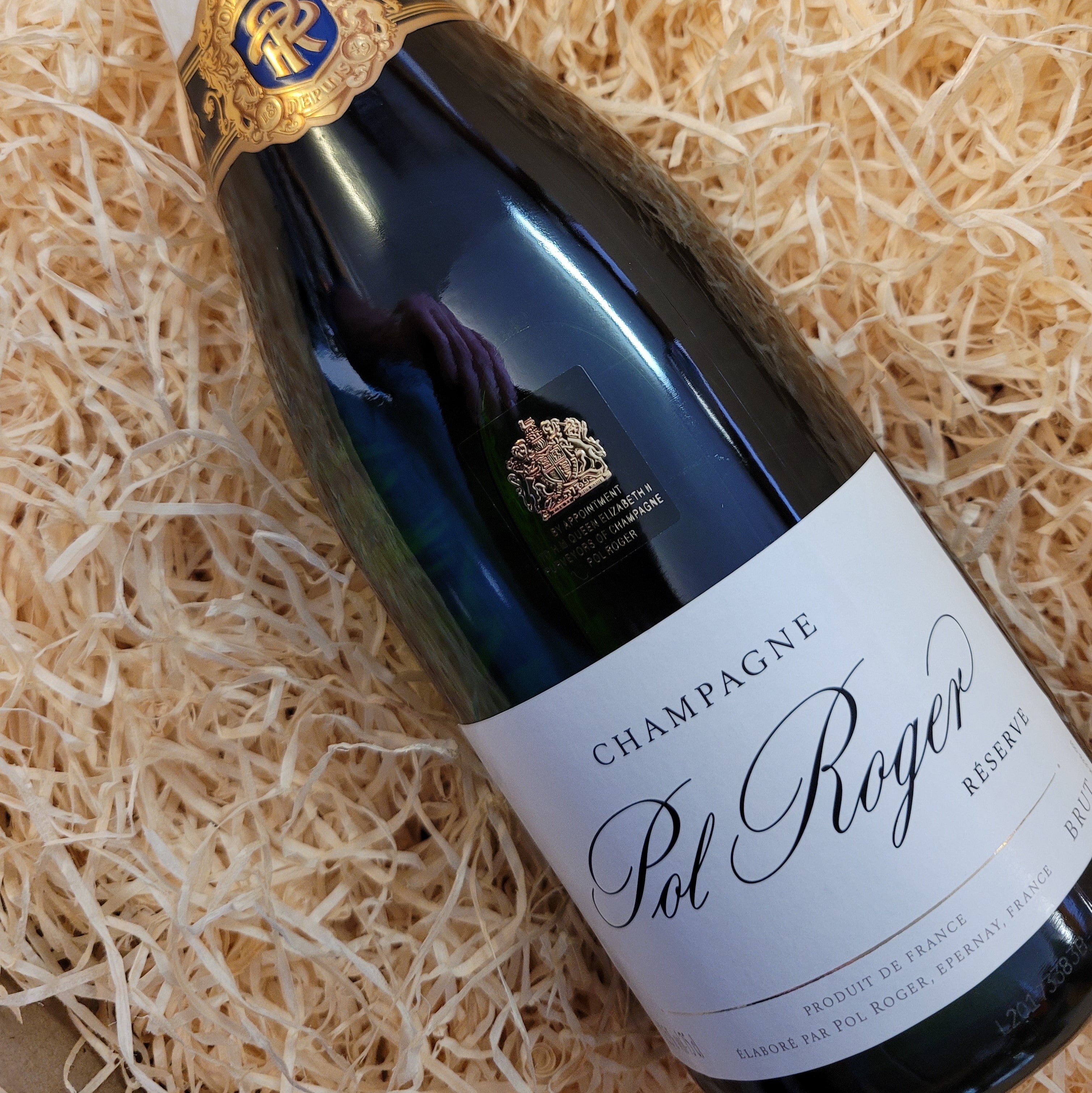 Pol Roger Brut Reserve, Champagne, France NV (12.5% Vol)(Gift Box ...