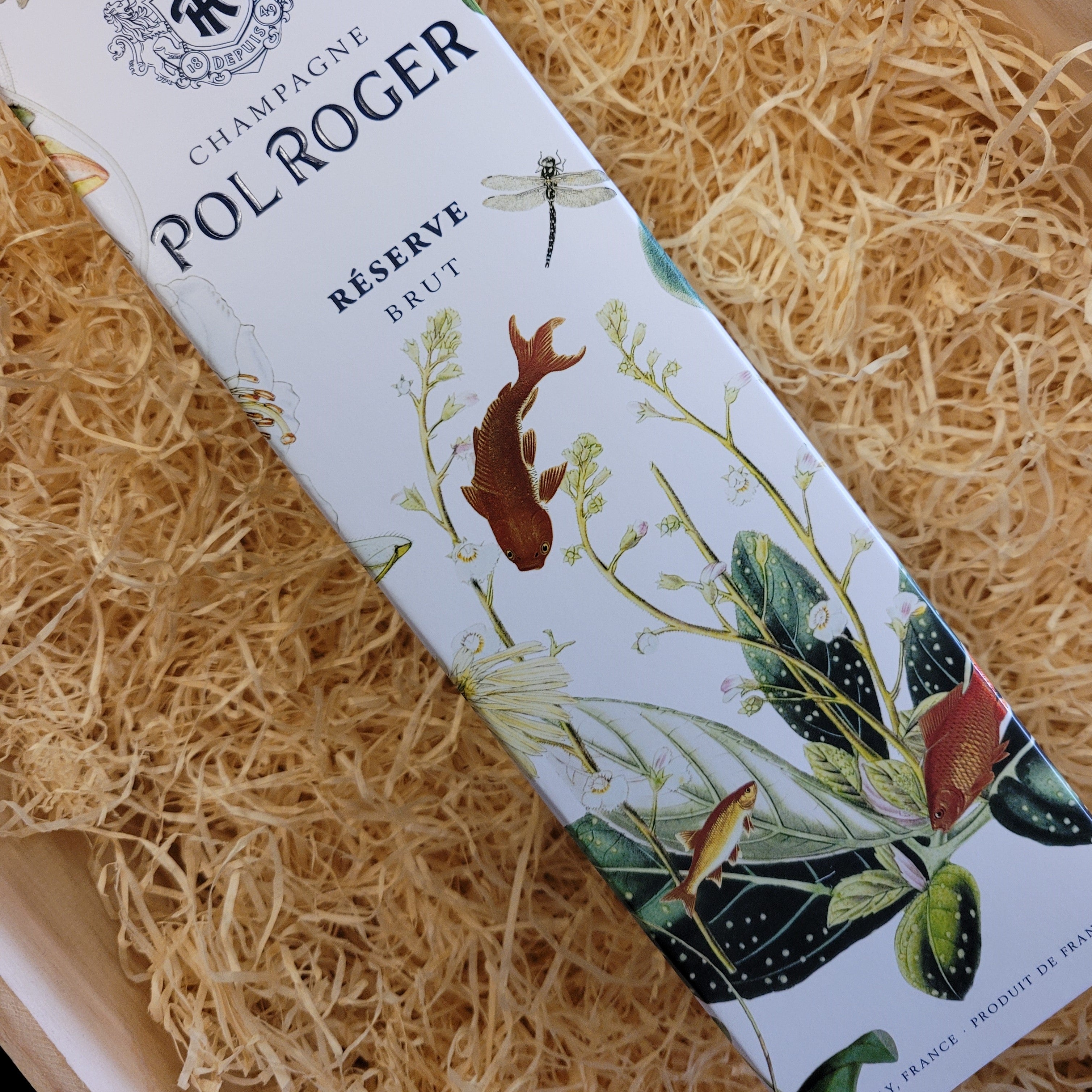 Pol Roger Brut Reserve (Gift Box) (12.5% Vol) – Evington's Wine Merchants